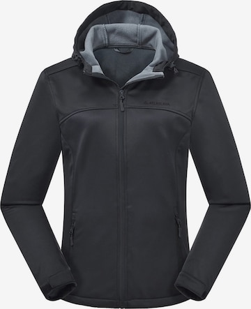 ATLASLAVA Outdoor Jacket 'Outdoor Jacket' in Black: front