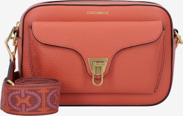 Borsa a tracolla di Coccinelle in arancione: frontale