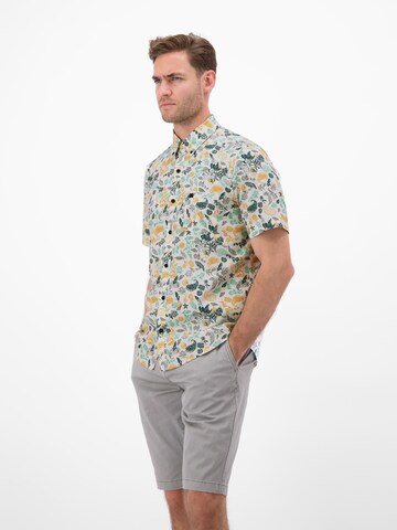 LERROS Regular fit Button Up Shirt in Orange