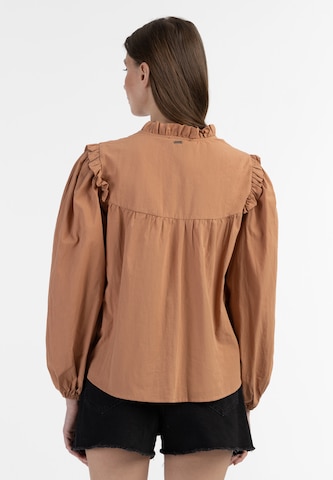 DreiMaster Vintage Blouse 'Abrel' in Brown