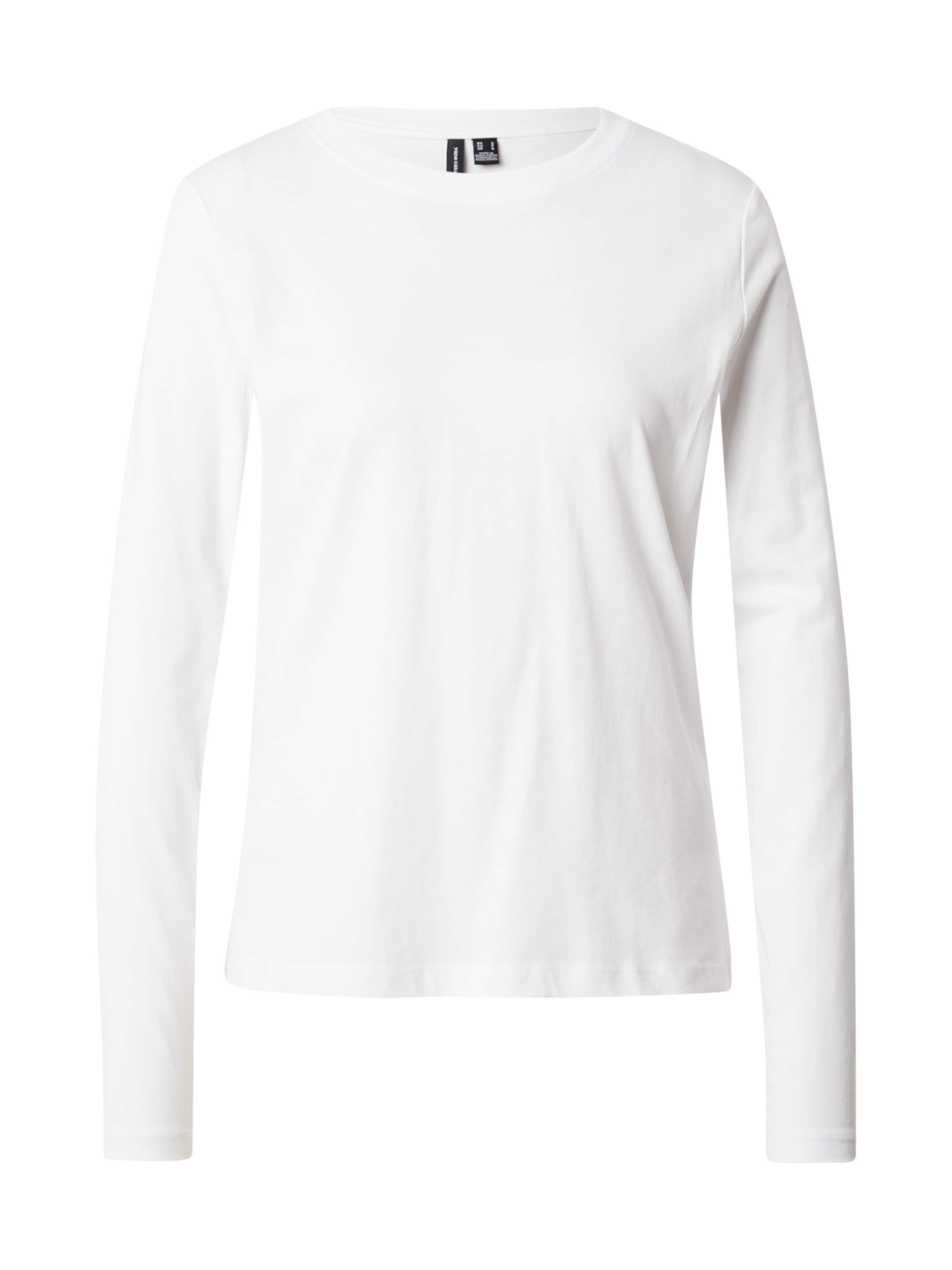 VERO MODA Shirt 'VMPAULINA' in Wit: voorkant