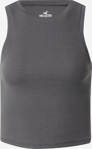 Top di HOLLISTER in grigio: frontale