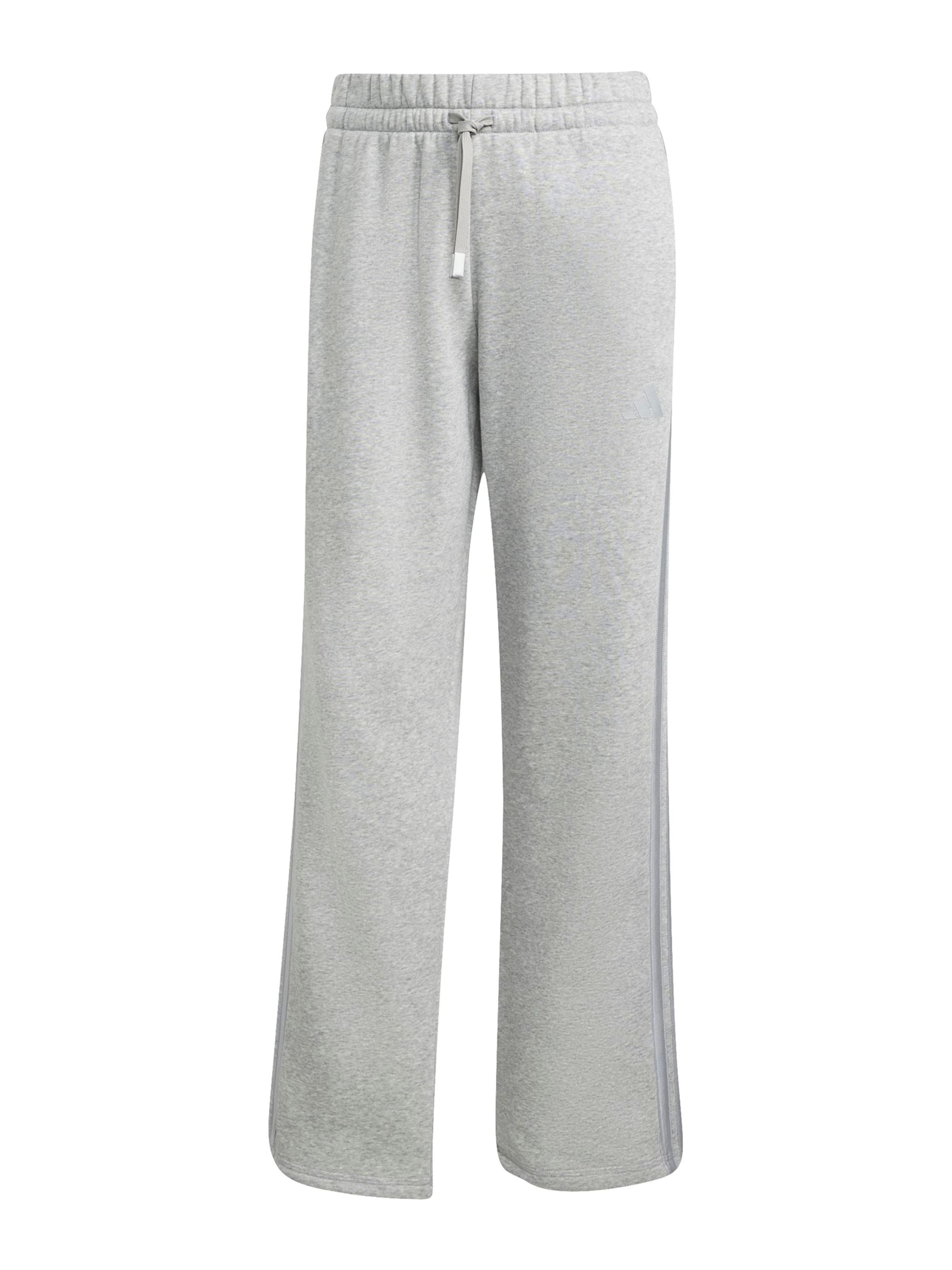 Largi Pantaloni sport de la ADIDAS SPORTSWEAR pe gri: față