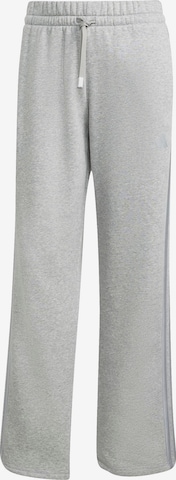 ADIDAS SPORTSWEAR Loosefit Urheiluhousut värissä harmaa: etupuoli