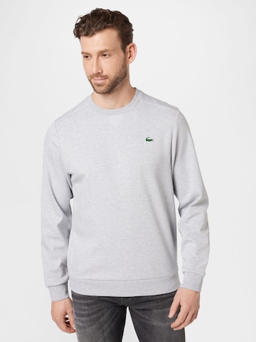 Sweat de sport Lacoste Sport en gris : devant