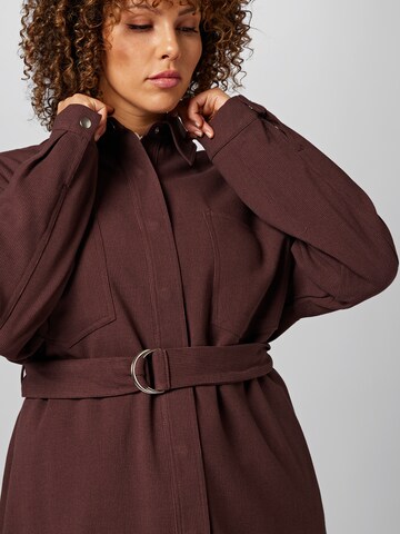 Guido Maria Kretschmer Curvy Between-season jacket 'Arianna' in Brown