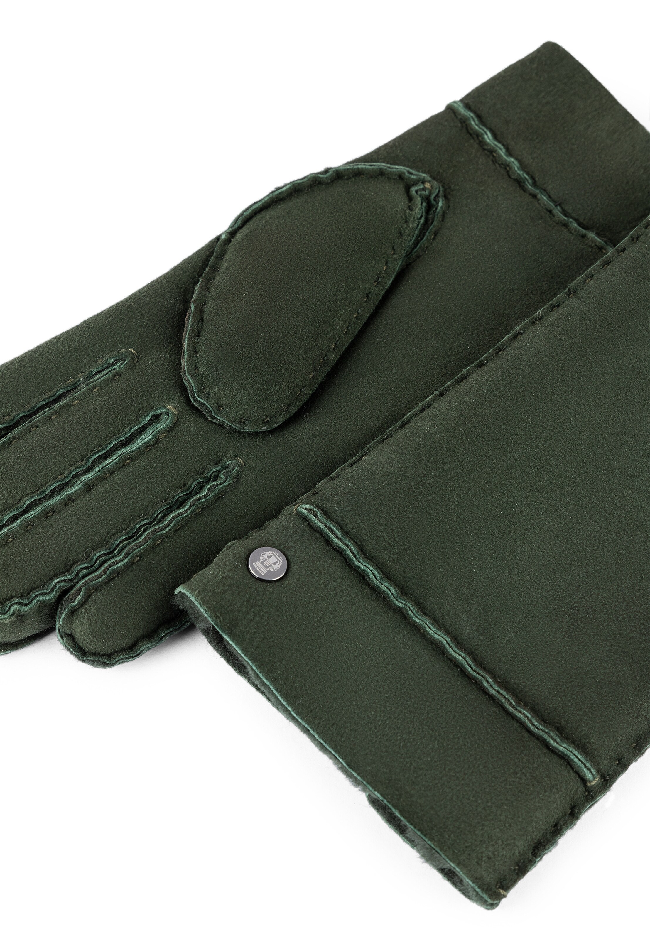Roeckl Full Finger Gloves 'HELSINKI' in Green