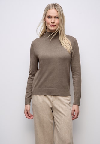 STREET ONE Sweater in Brown: front