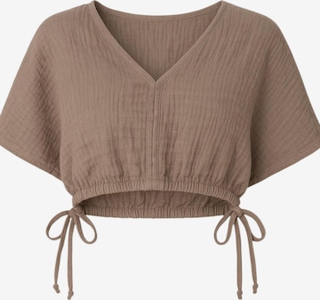 Top 'MELIN' di WENOR in beige: frontale