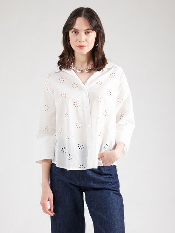 Hailys - Blusa 'Ma44rta' en blanco: frente