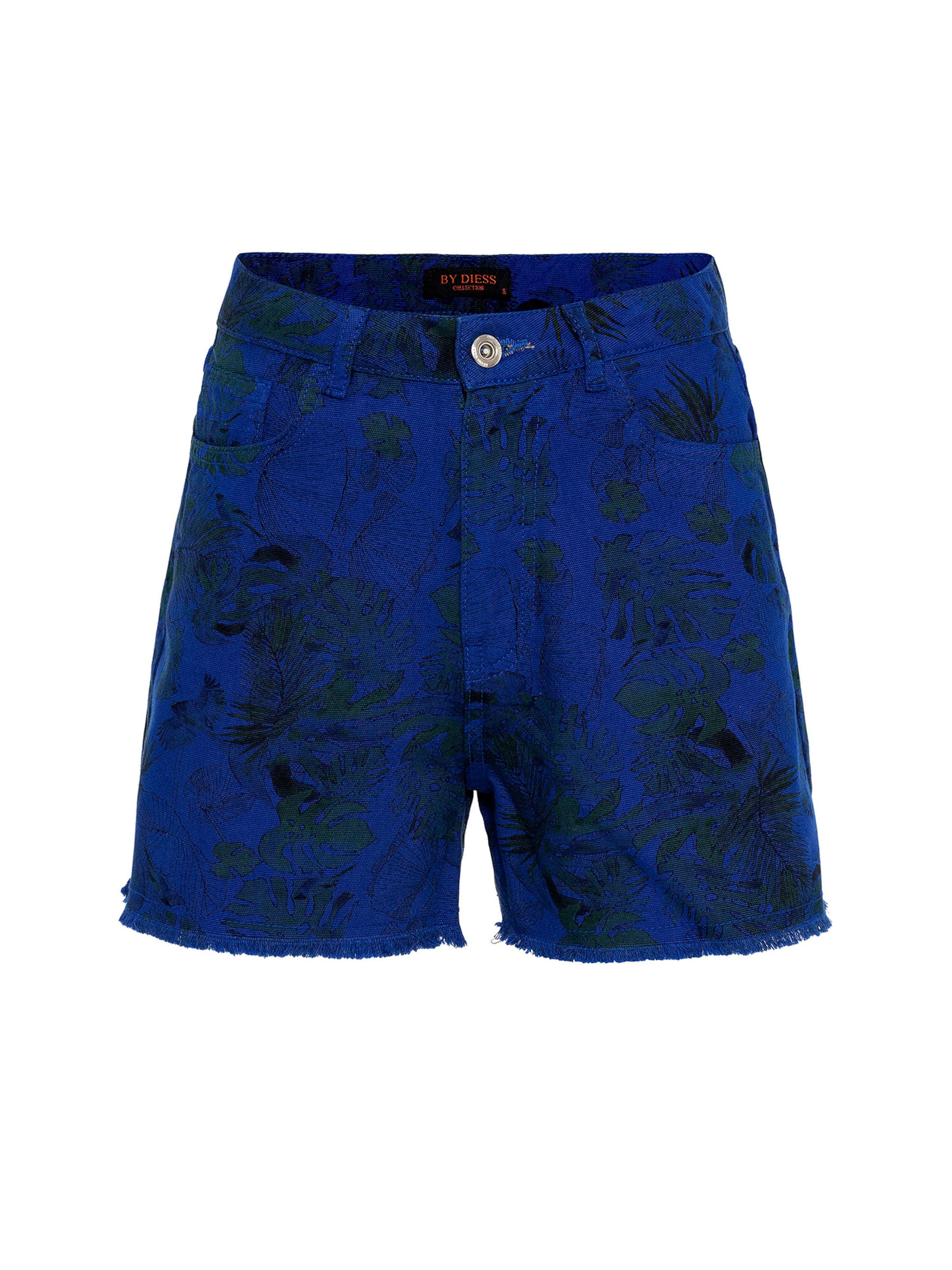 By Diess Collection Slim fit Trousers in Blue: front