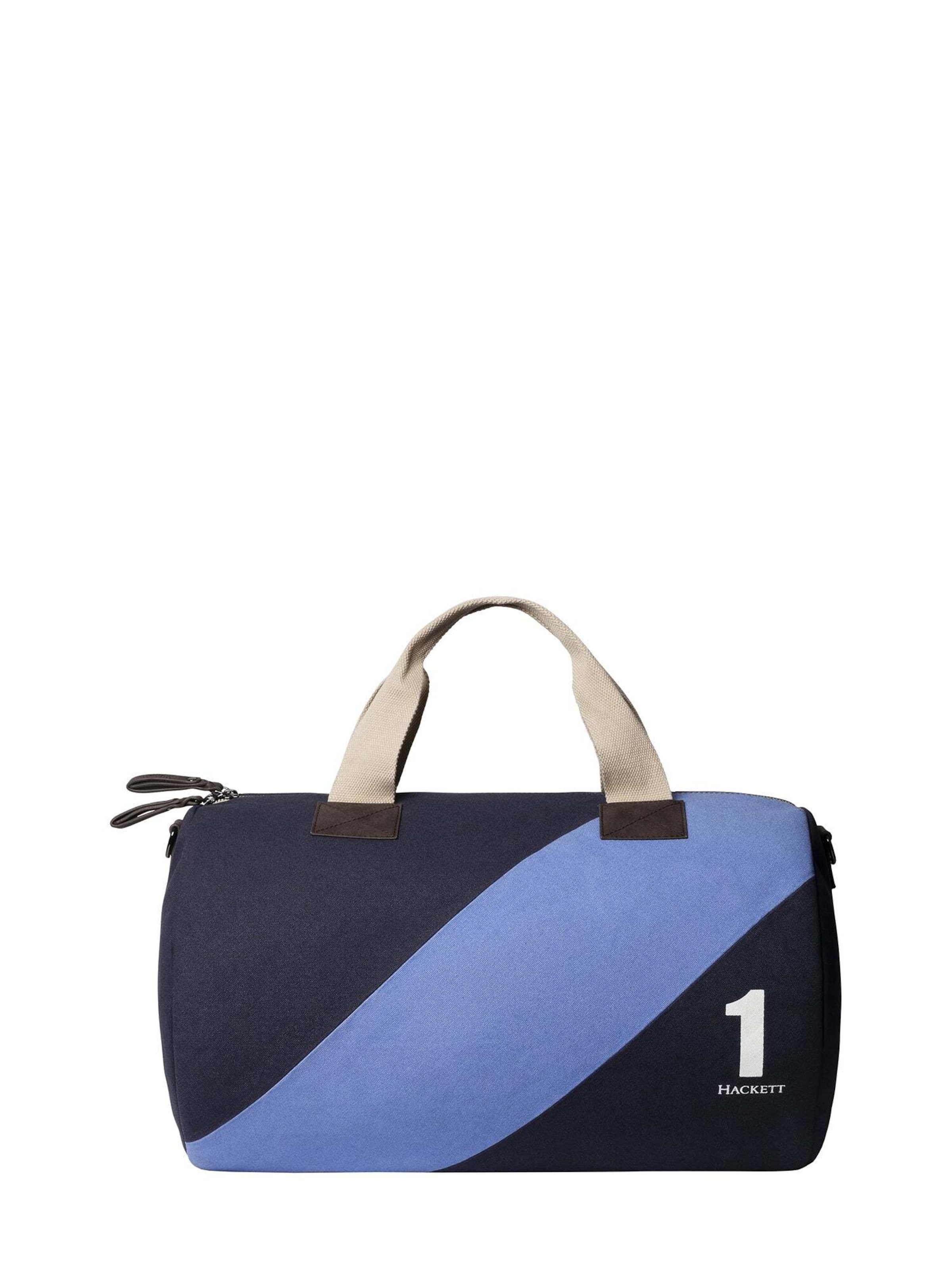 Hackett London Weekendtas in Blauw: voorkant