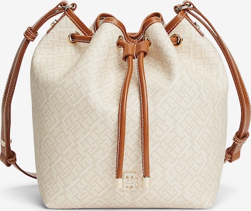 TOMMY HILFIGER Beuteltasche in Beige: Vorderseite