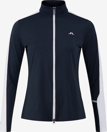 J.Lindeberg Athletic Jacket 'Tamara' in Blue: front