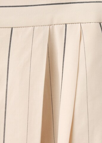 MANGO Tapered Pants 'Malta' in Beige