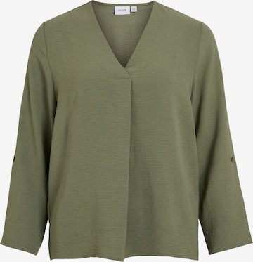 VILA - Blusa 'VIJOSA' em verde: frente