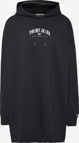 Tommy Jeans Blusenkleid in Schwarz: predná strana