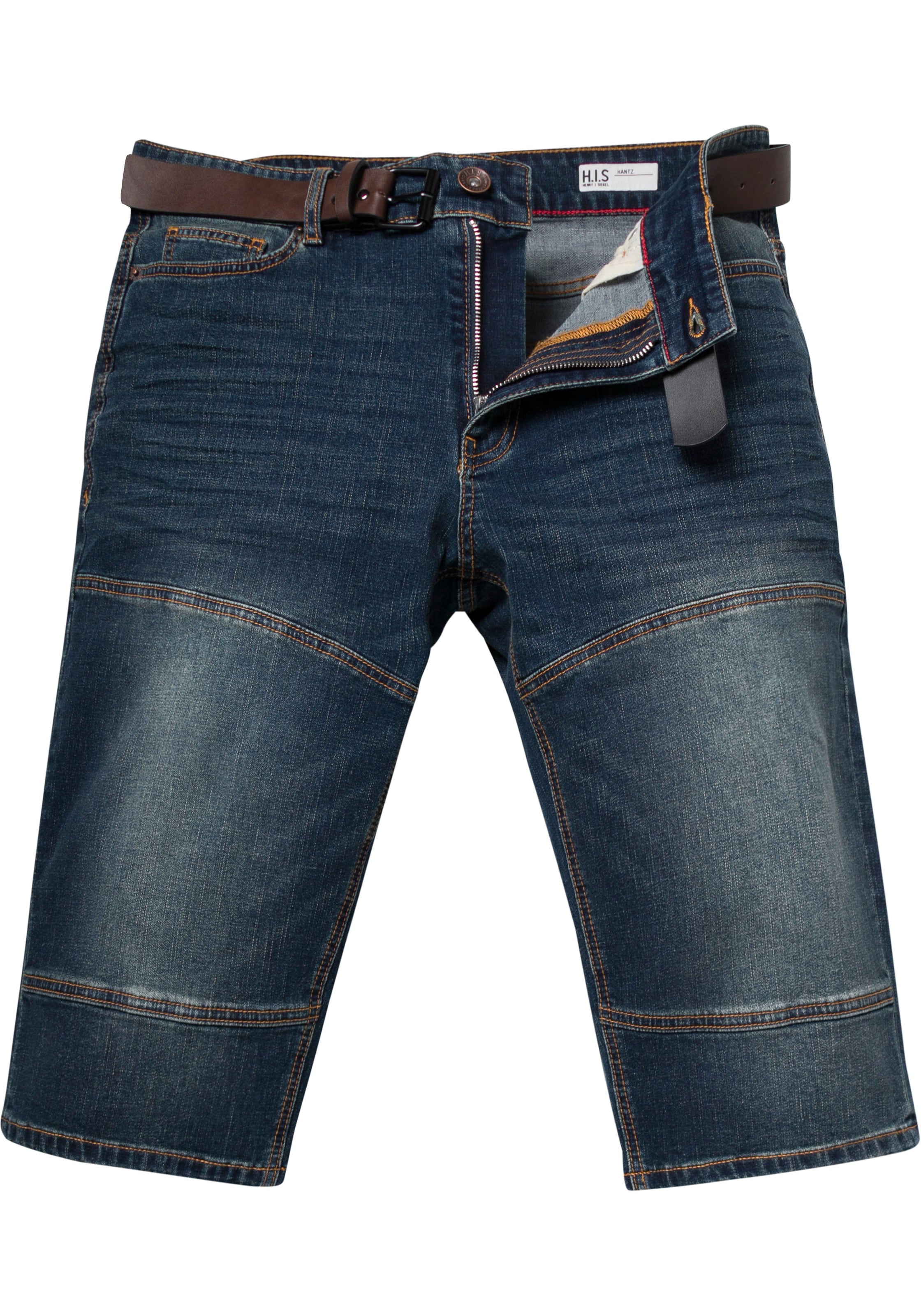 H.I.S Jeans in Blue: front