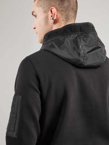19V69 ITALIA Sweatshirt 'Pietro' in Schwarz