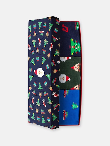 Chaussettes 'Wonderful Christmas' DillySocks en mélange de couleurs