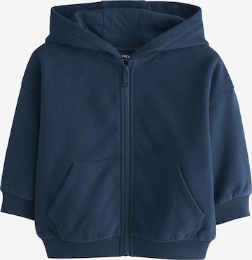Next Sweat jacket in Blue: front