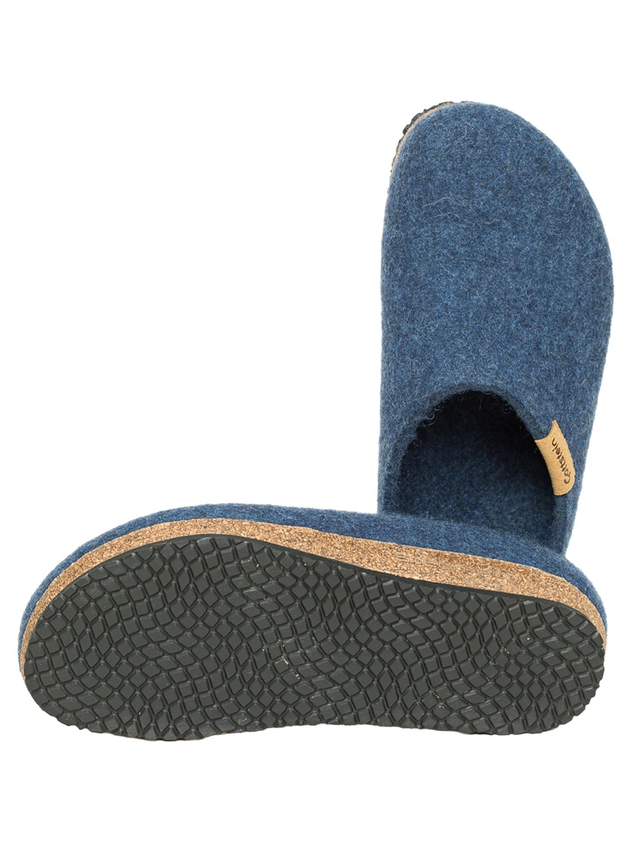 Stegmann Clogs 'RE Filz' in Blue