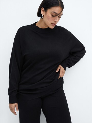 MANGO Sweater 'VIEIRA' in Black