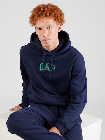 GAP Sweatshirt in Blue: front