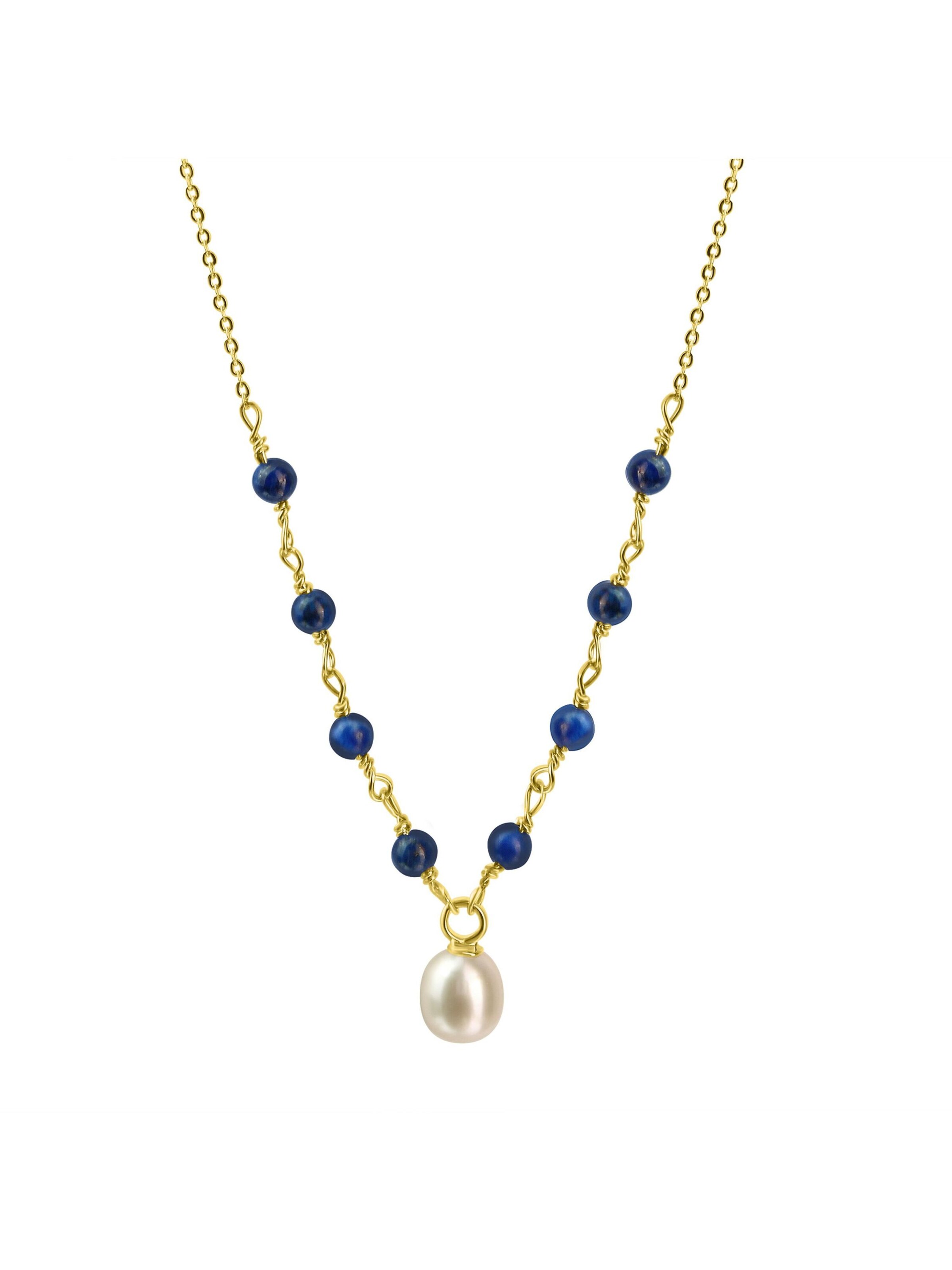 Fascination by Ellen K. Necklace in Yellow: front
