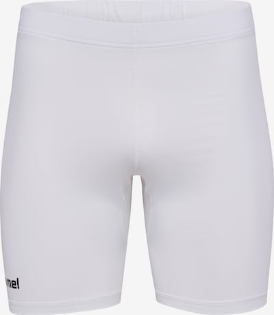 Hummel Urheiluhousut 'Essentials' koossa XXL värissä musta / valkoinen, Tuotenäkymä