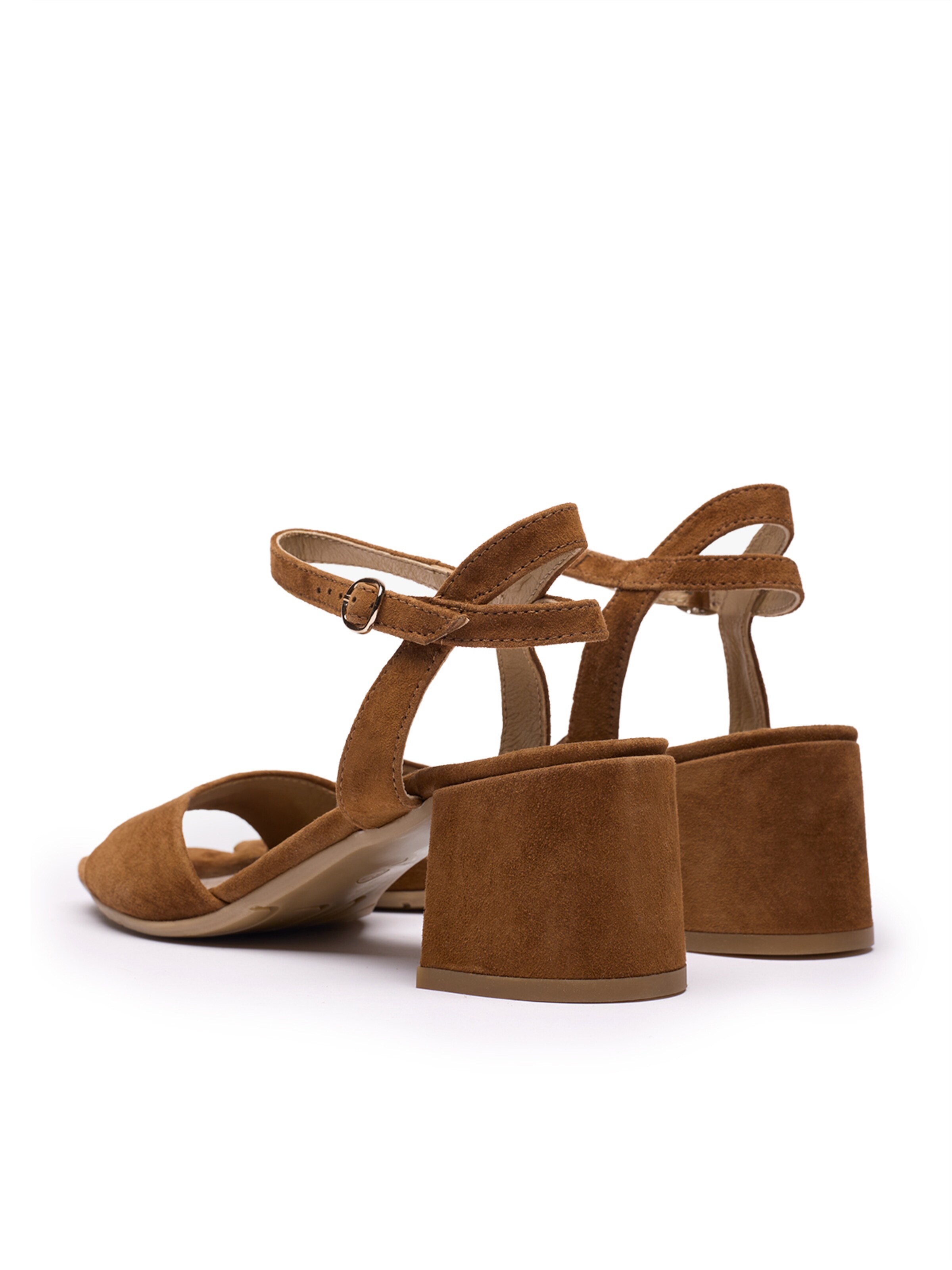 Sandales à lanières RYŁKO en marron