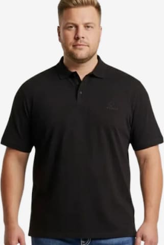 Lavecchia Shirt 'LV-1000 Übergrößen' in Black: front