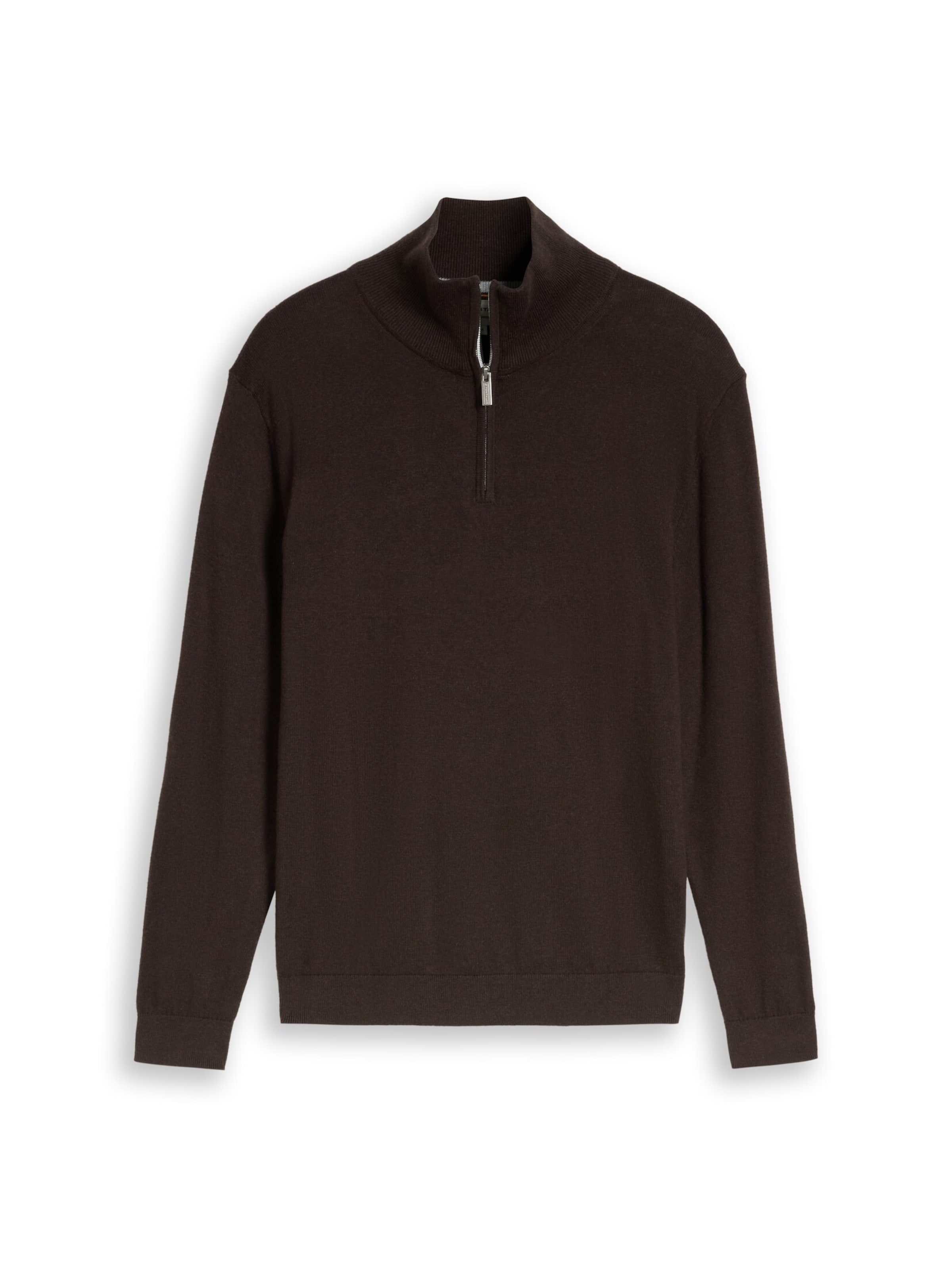 TOM TAILOR Sweater in Brown: front