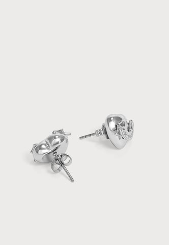 Boucles d'oreilles 'Icon Heart' Juicy Couture en argent