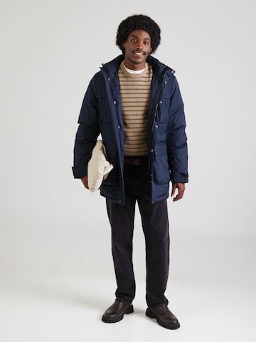 INDICODE JEANS Зимняя куртка 'Tardil' в Синий