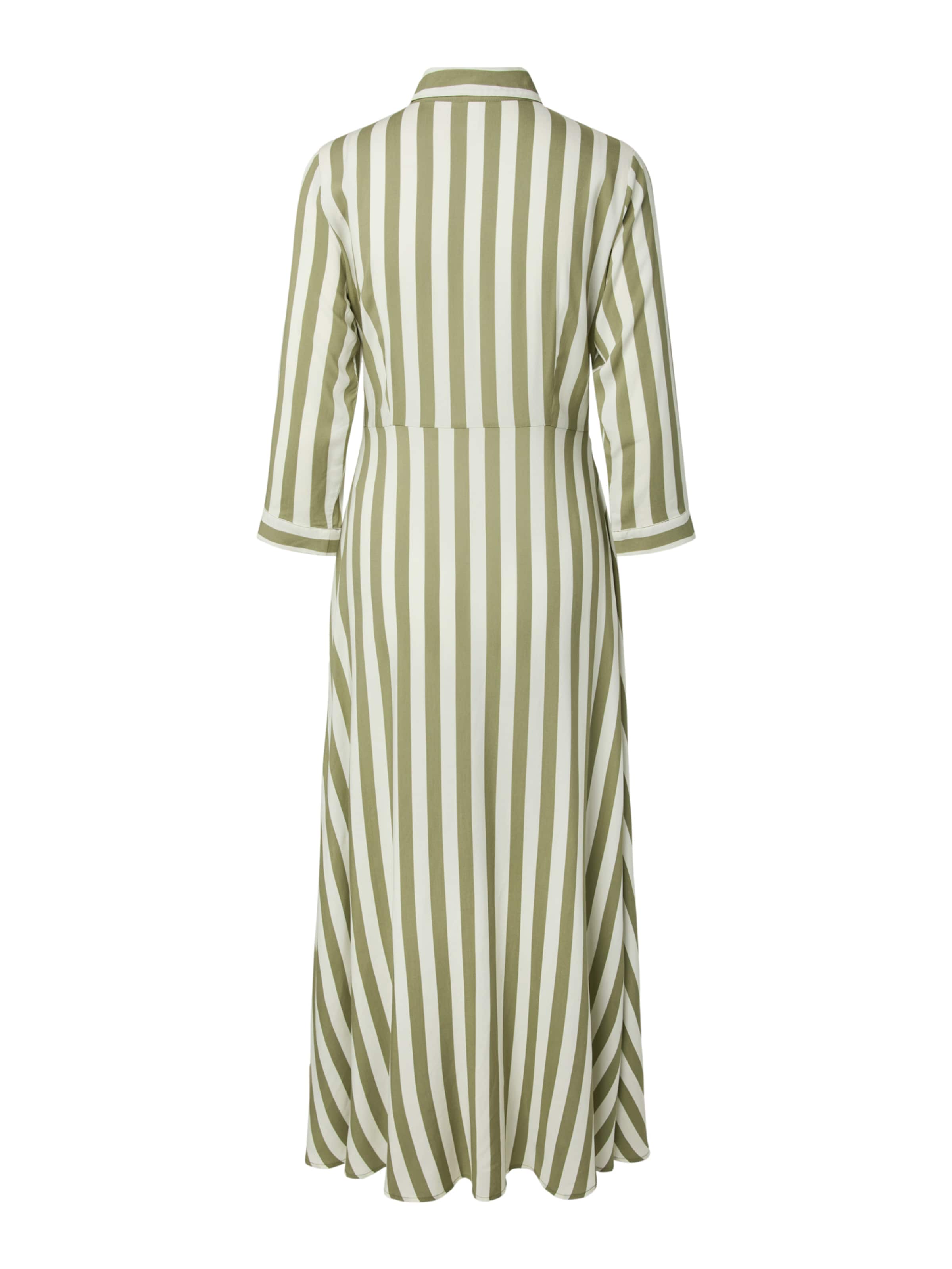 YAS Shirt Dress 'YASSAVANNA' in Green