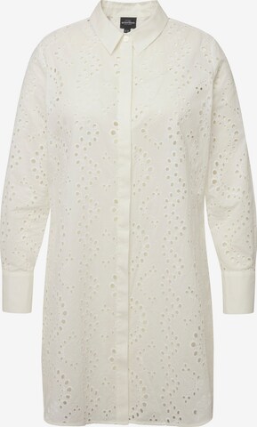 Ulla Popken Blouse in Wit: voorkant