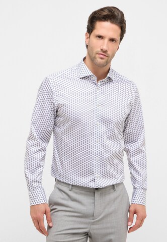 ETERNA Regular Fit Hemd in Grau: Vorderseite