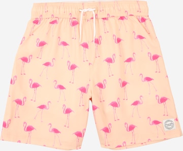 Abercrombie & Fitch Плавательные шорты 'CORE' в Бежевый: спереди