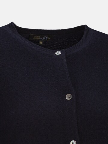 Dine'n'Dance Gebreid vest 'Caya' in Blauw: voorkant
