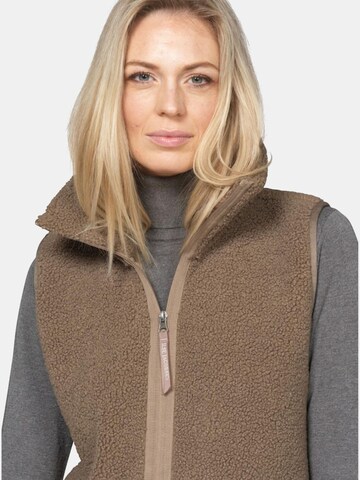 Gilet ILSE JACOBSEN en marron