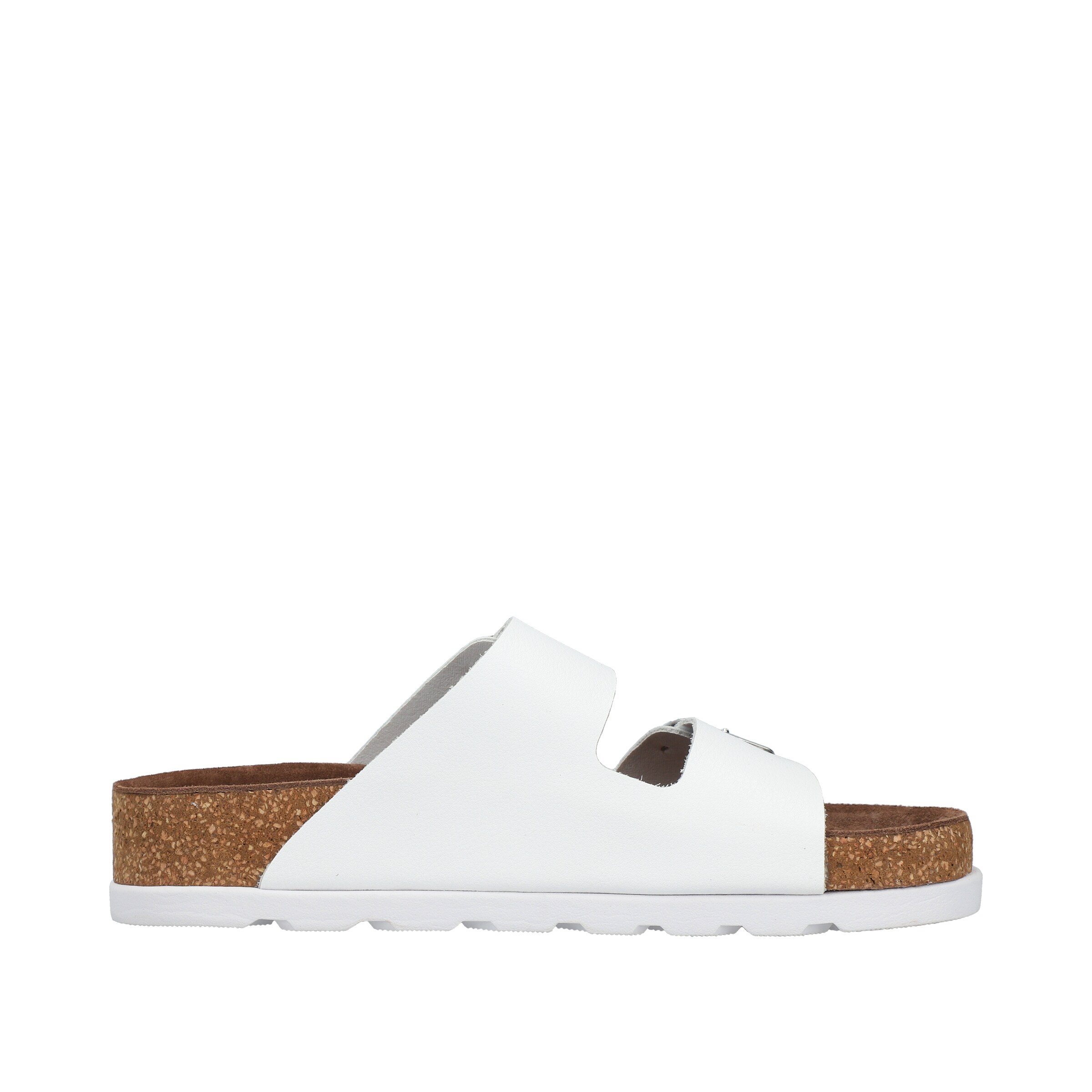 Mule Rieker en blanc