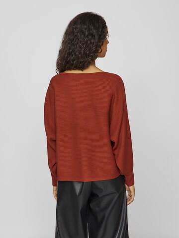VILA Sweater in Brown