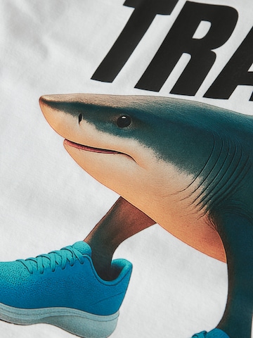 NAME IT Tričko 'NKMARMI BRAINR' – bílá