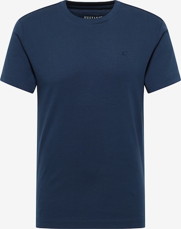 MUSTANG T-Shirt 'Allen' in Blau: Vorderseite