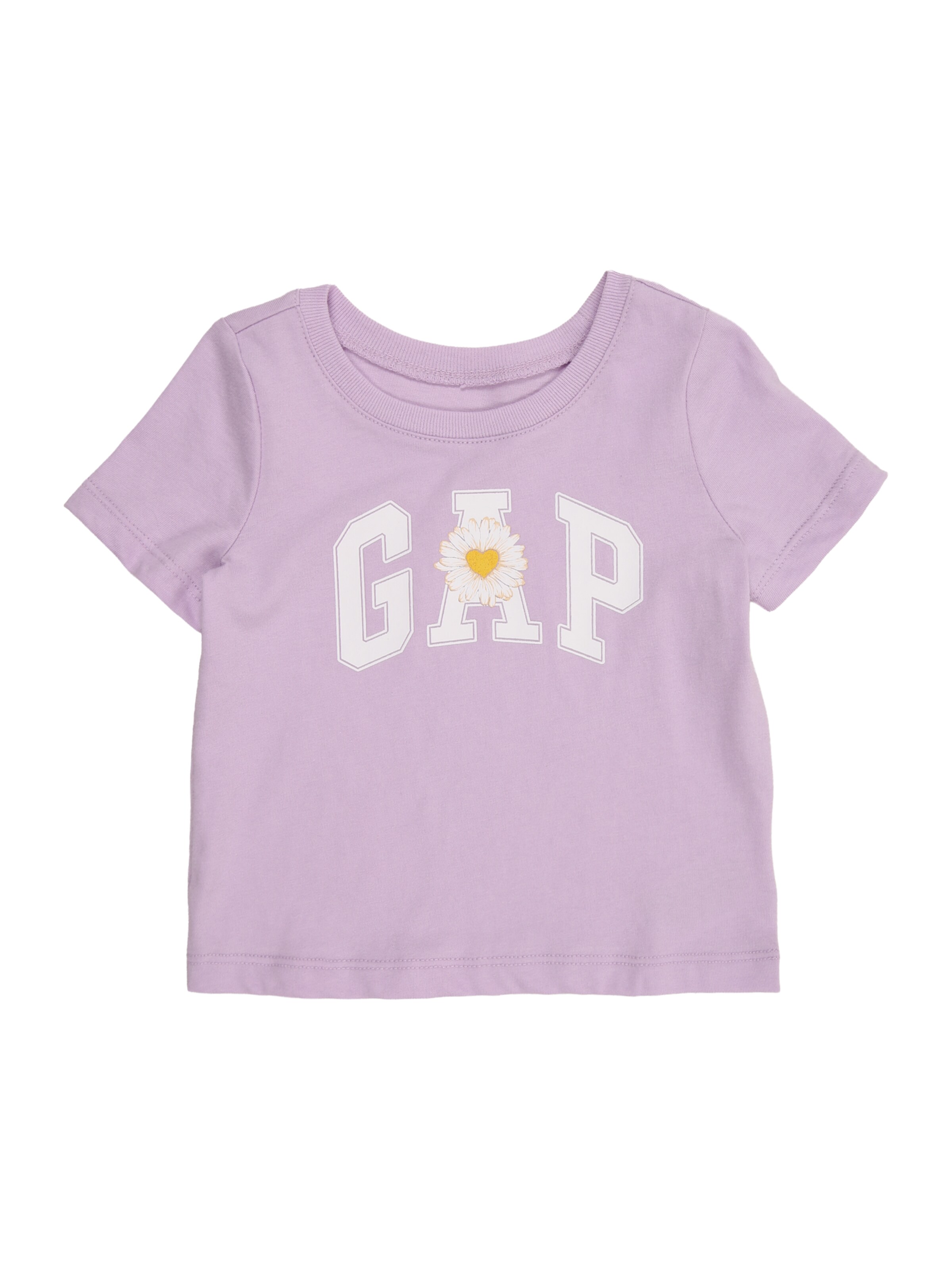 GAP T-shirt i curry / syrén / vit, Produktvy