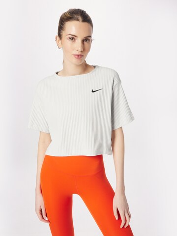 Nike Sportswear Футболка в Серый: спереди