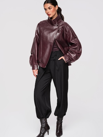 Ombre Between-season jacket in Red