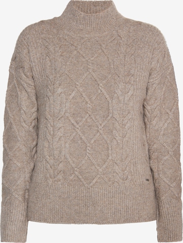 DreiMaster Vintage Пуловер 'Incus' в кафяво: отпред