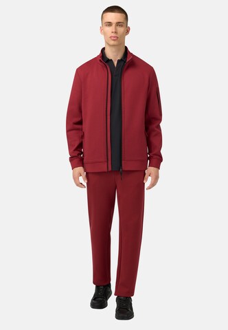 Boggi Milano Bluza rozpinana 'B Tech' w kolorze czerwony
